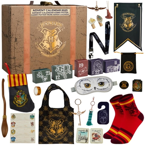 Calendario De Adviento Harry Potter 2025 - Set De Regalo De 24 Días