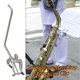 thumbnail image 3 of Abrazadera para Lyra de Saxofón Alto/Tenor Lovermusic Plateada, 3 of 6