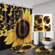 thumbnail image 2 of Set Juego De Baño 4 Piezas Con Cortina Deco Hogar Completo, 2 of 6