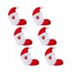 thumbnail image 3 of 6x Muñeco De Nieve Elk Papá Noel Colgantes Decorativos Lindos Para El Hogar Estilo Familiar A, 3 of 5