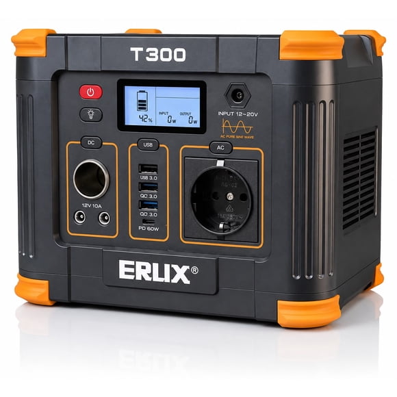 Estación De Energía/power Bank Erux® T-300 300w