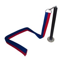 Magideal - Cinturón De Correa De Entrenamiento De Lucha De Brazos, Pasador De Carga Para Ejercitador De Antebrazo Para Máquina De Cables, Agarre Manual Para Ejer Correa Roja Y Azul