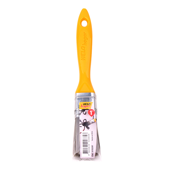 Brocha Hela Hogar 1” Mango Plástico Cerda Mixta