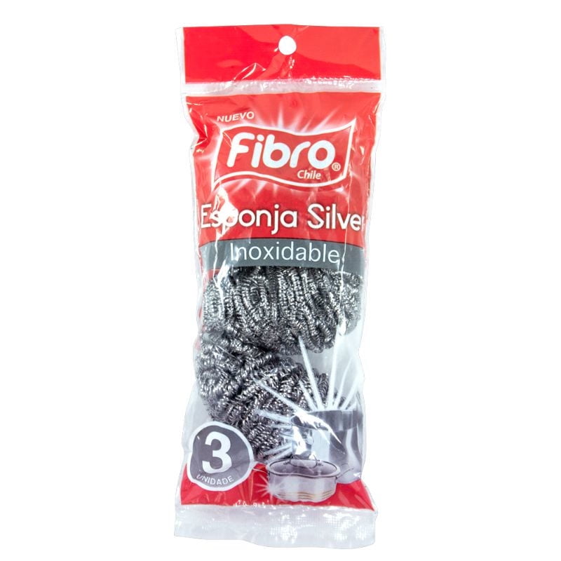 Esponja Laser Inoxidable 3 un Fibro