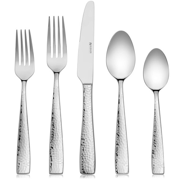 Juego de Cubiertos Hudson Essentials de 40 Piezas en Acero Inoxidable