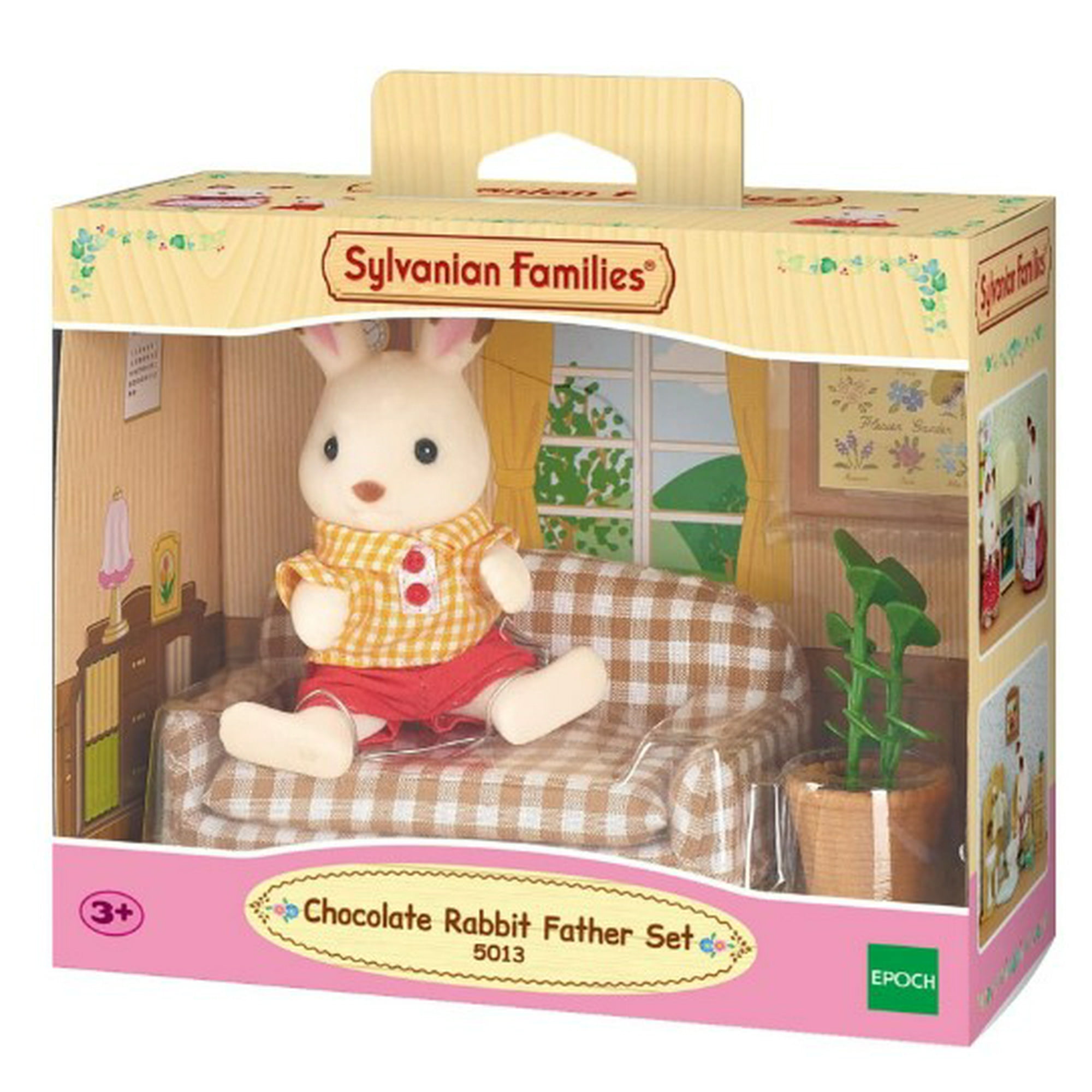 Sylvanian Family - Epoch Sylvanian Families Set Chocolate Rabbit Father 5013
