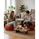 thumbnail image 4 of Set de 2 Puff Sofa Decorativo De Piso 50cm Estética Contemporánea, 4 of 5