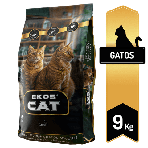 Ekos Cat - Alimento Para Gato Adulto 9Kg