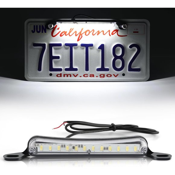 LivTee License Plate LED Light, Extremely Bright Assembly