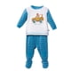 thumbnail image 1 of Conjunto Plush Recién Nacido Niño con Rayas Petroleo, 1 of 3