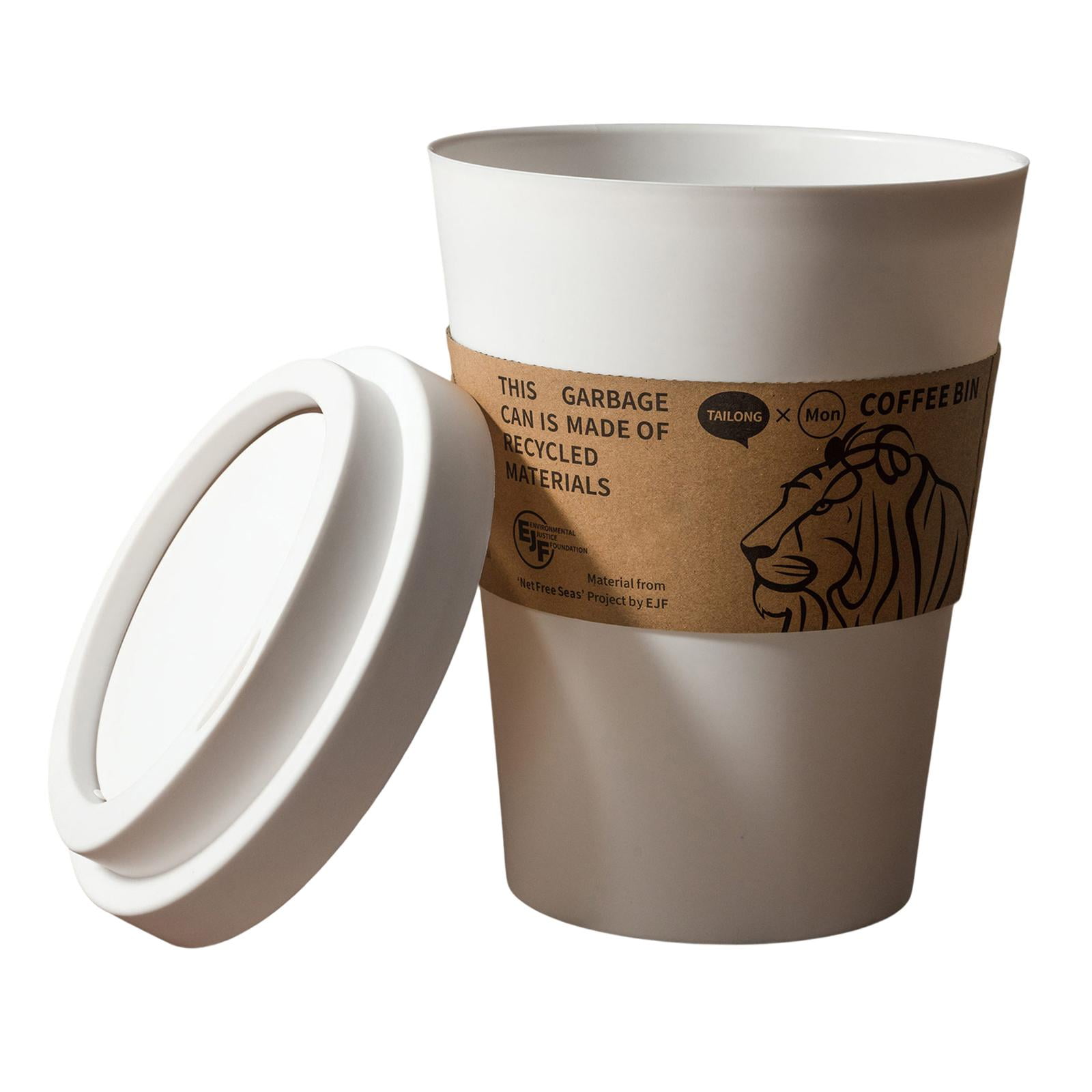 Bothyi - Cubo De Basura Con Tapa, Adorno Creativo Para Reciclaje, Para El Hogar, Sala De Estar, Dormitorio S