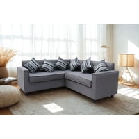 Almore - Sofa Seccional Constanza Gris