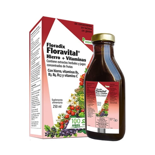 Floravital 250 ml (Hierro+Vitaminas)
