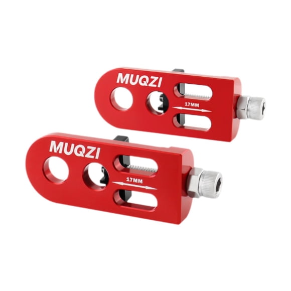2 Tensores De Cadena De Bicicleta Ligeros Para Bicicletas De Montaña BMX, Color Rojo