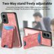 thumbnail image 3 of Funda Billetera con Soporte para Motorola Moto G 2024 5G Protector Delgado Rosa, 3 of 6