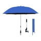 thumbnail image 1 of Paraguas Para Silla De Playa De 42 "con Abrazadera, Paraguas Universal Multiusos Para Cochecito, Color Azul, 1 of 5