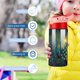thumbnail image 5 of Pavo RealBotella de Agua con Tapa Pop Top de Un Toque, Acero Inoxidable, a Prueba de Fugas, para Deportes, Botella Infantil rosa 12 oz, 5 of 6