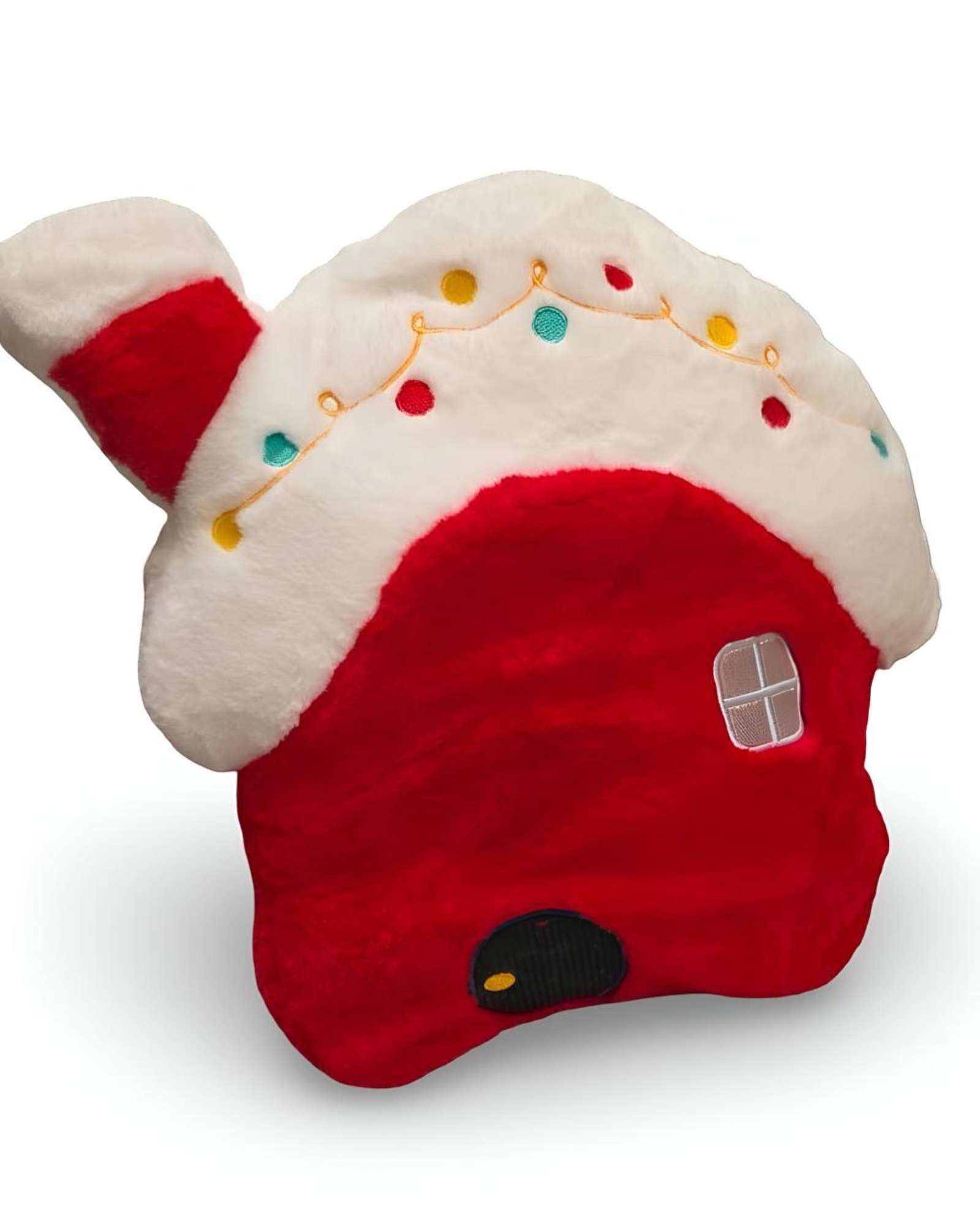 Genérico - Cojín Decorativo Navideño Diseño Casa 06