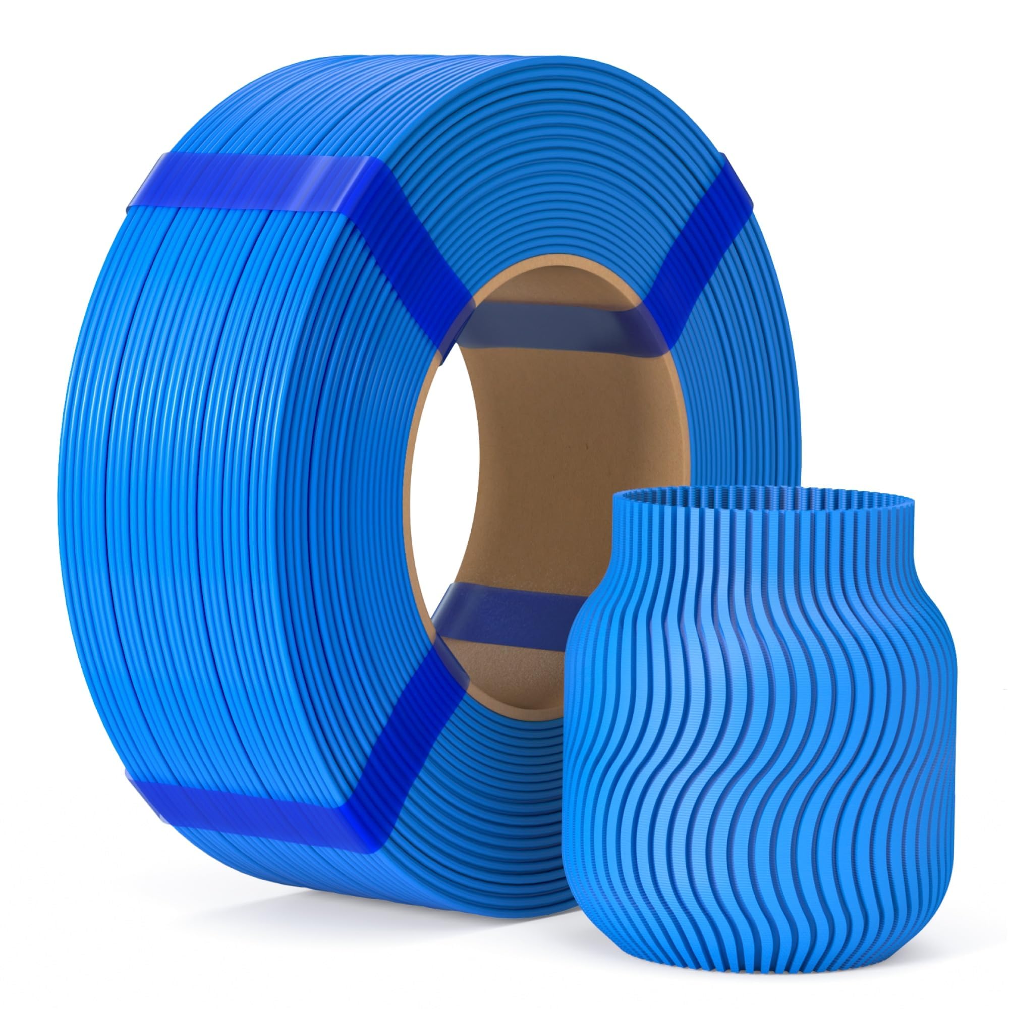 Filamento Para Impresora 3D Elegoo Pla Basic, 1,75 Mm, Color Cian, 1 Kg