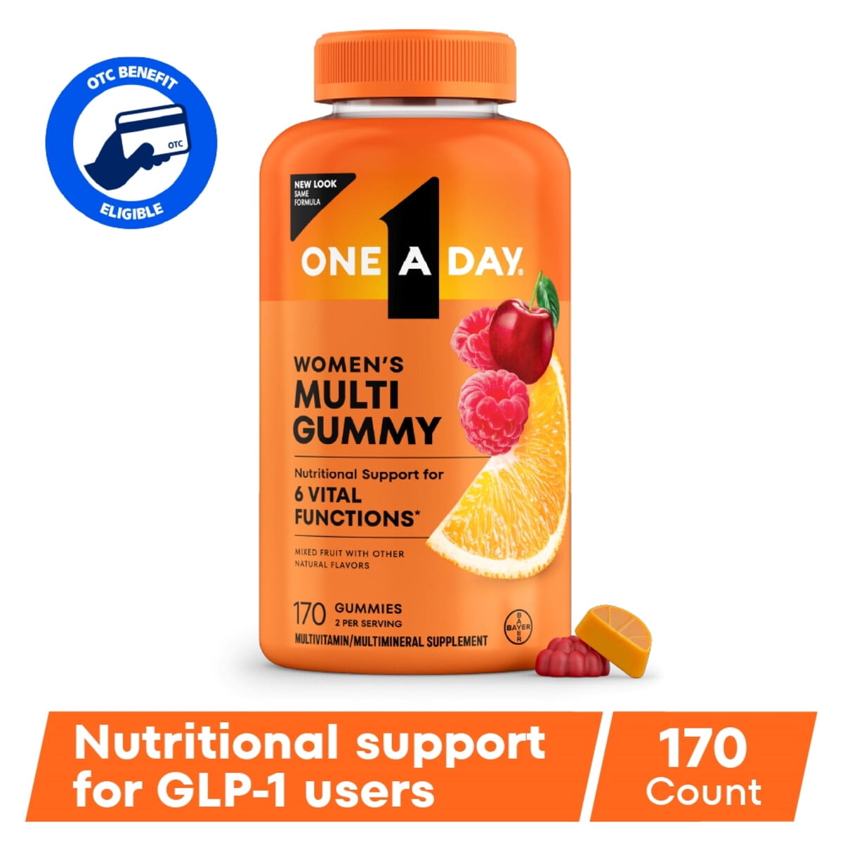 One A Day Multivitamínico Mujer Gummies B Vitaminas 170