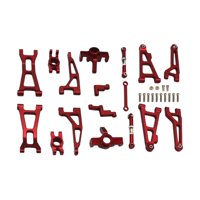 Bothyi - Repuestos De Automóviles Rc Piezas De Repuesto Componente De Dirección De Automóvil Rc Para Camión Rc 16207 Rojo