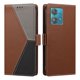 thumbnail image 4 of Funda Tipo Libro para Motorola Edge 40 Neo 5G con Ranuras, Marrón, 4 of 6
