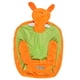 thumbnail image 3 of 45cmx50cm Funda de bolsa de frijol de lino Sofá Funda de juguete Bolsa de almacenamiento Conejo Naranja, 3 of 3