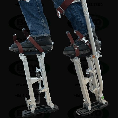 Zancos Ajustable Elevador Para Empaste Pintura De Cielo H 3 Mt Bryo