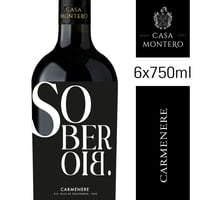 Casa Montero - Soberbio Carmenere Pack X 6