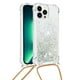 thumbnail image 3 of Funda FOXDOCK para iPhone 14 Pro con Cuerda Ajustable, Brillo Líquido, Protección Antigolpes y Lente – Ideal para Regalo, 3 of 6