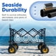 thumbnail image 5 of Carrito De Playa Con Ruedas De 9 Resistentes A La Arena Plegable De 200 L, 5 of 8
