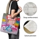 thumbnail image 3 of Baby Riki Bolso de tela con estampado de lienzo para mujer, bolsa de compras reutilizable y estética, con cremallera interior, regalo para mujer, 35 × 40 cm., 3 of 6