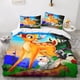 thumbnail image 1 of 3D Anime Bedding Set Bambi duvet cover bedding sets for boys girls teenagers bedding set Bed Sheets, 1 of 5