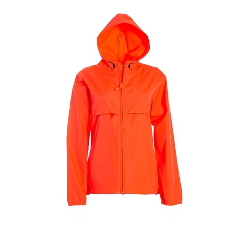 Jayson - Cortaviento Fluor Mujer Rojo Xs
