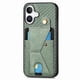 thumbnail image 4 of Funda Resistente para iPhone 16 con Tarjetero y Soporte, Diseño Magnético Verde, 4 of 5