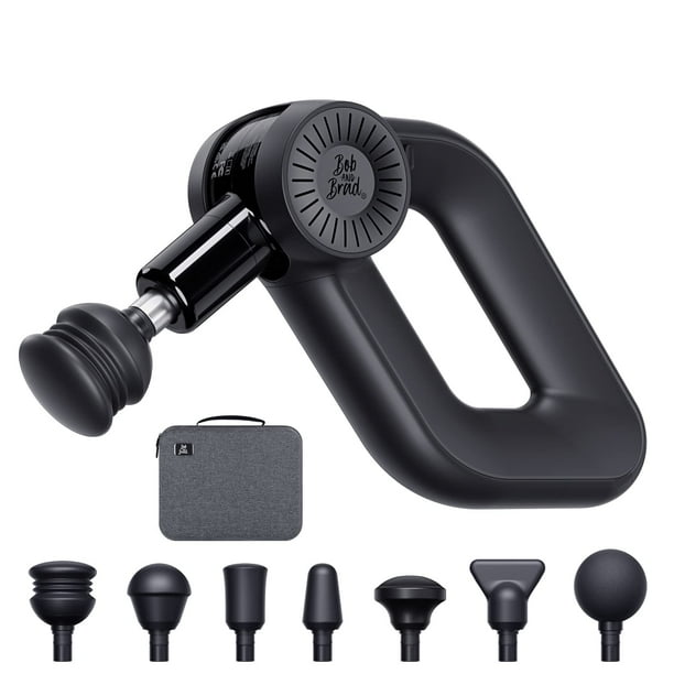Pistola de masaje BOB AND BRAD D6 Pro Deep Tissue Percussion Lider