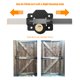 thumbnail image 3 of Cerradura de puerta HeavenBird Barn para puerta de garaje de madera, 3 of 7