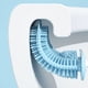 thumbnail image 3 of 1pc Toilet Brush, Household No Dead Angle Cleaning Brush, Toilet Long Handle Detachable 14.96"x5.19", 3 of 4