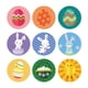thumbnail image 5 of 90x Pegatinas de Feliz Pascua Surtidas Etiquetas de Bolsas de Regalos Papel Temático de Pascua Pegatinas Decorativas de Regalo de Pascua para Bolsas S Estilo C, 5 of 5