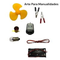 N-Ofertas - Circuito Electrico Escolar 9 Pcs Manualidades Aprendizaje