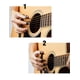 thumbnail image 3 of SUNLP PLECTRUM Set de 3 pares de púas de guitarra de celuloide para pulgar y dedos, 3 of 7