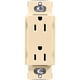 thumbnail image 1 of Enchufe Lutron Claro CAR-15-IV 15A 125V Marfil, 1 of 6