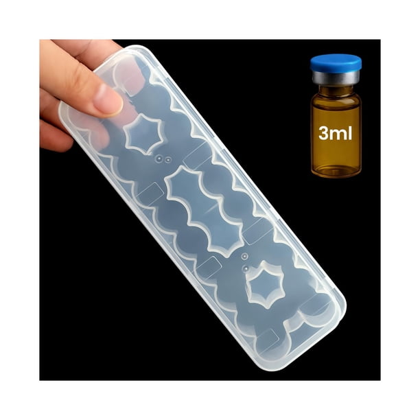 Organizador KBVASOTZ de 24 ranuras para viales de 3 ml de péptidos o insulina (refrigerador)