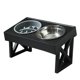 thumbnail image 1 of Juego De Tazones Para Agua Y Alimentos Comedero Para Alimentos Para Mascotas Soporte Para Tazones Elevados Tazón ABS Inoxidable, 1 of 5