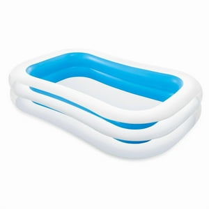 Piscina Familiar Inflable Rectangular Intex, 262 X 175 X 56 Cm, 770L