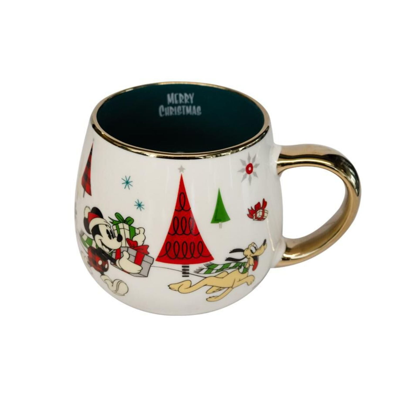 Disparo - Tazon Gota De 400ml Diseño Navideño Raton Perro Dibujo Animados