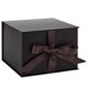 thumbnail image 1 of Caja de regalo Hallmark de 18 cm negra con cinta, 1 of 7