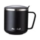 thumbnail image 1 of Tazas De Café De Acero Inoxidable 304, Taza Para Beber Sellada, Taza De Agua De 400ml Para El Hogar, Color Negro, 1 of 5