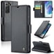 thumbnail image 1 of CaseMe tipo cartera Samsung Galaxy S21 FE con cierre magnético, RFID, tarjetero, soporte, carga inalámbrica, 1 of 5