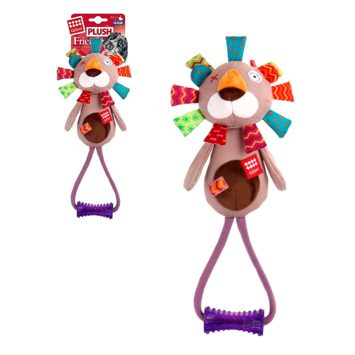 Peluche Leon Stick Gigwi Perro